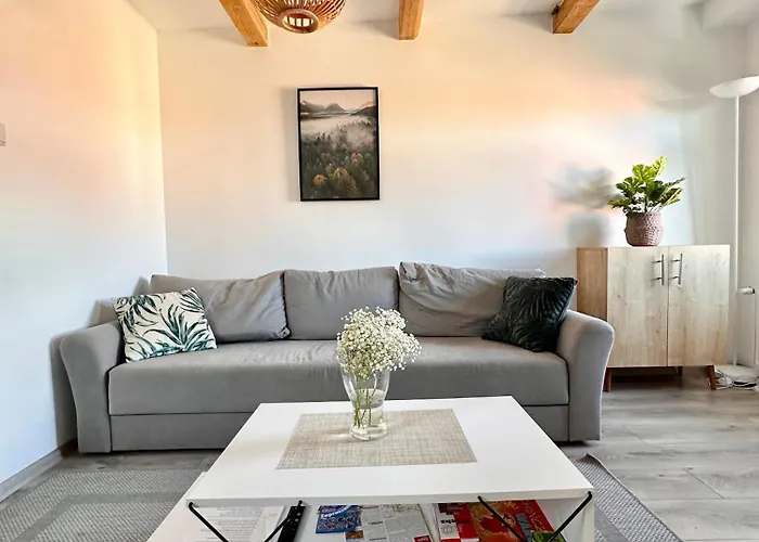 Klimatyczne Z Widokiem Na Gory Sowie Lejlighed *